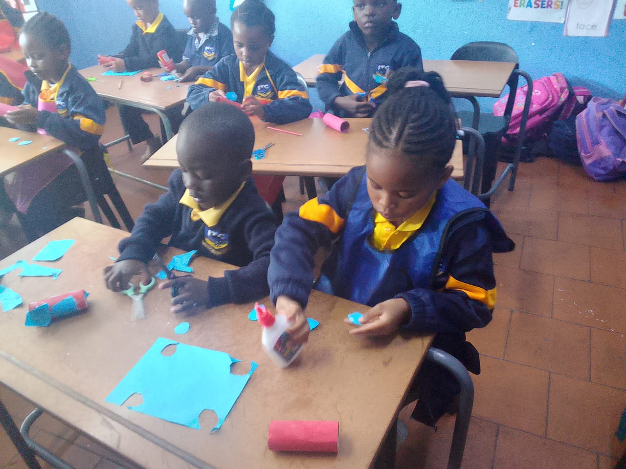 Kids in classroom
