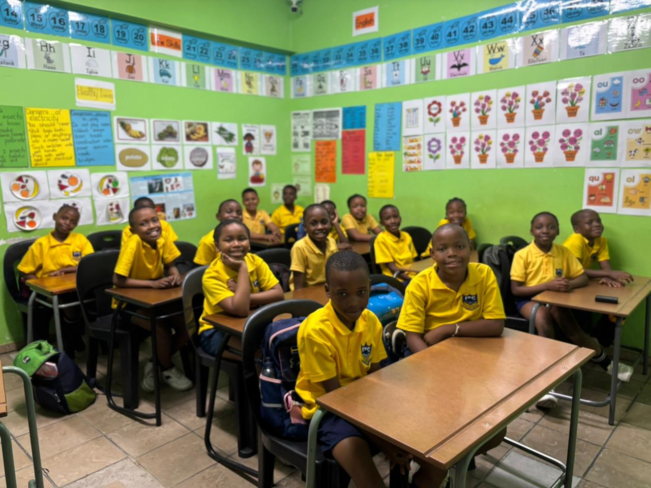 Kids in classroom